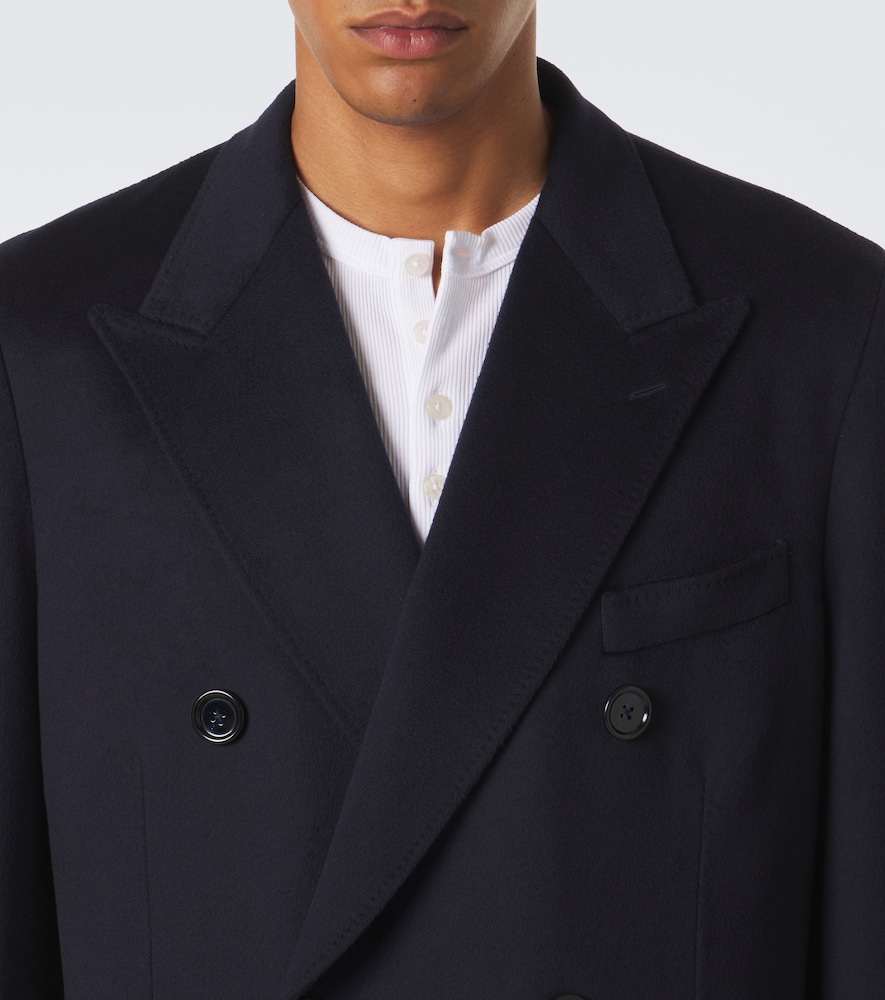 Dolce&Gabbana Double-Breasted Virgin Coat