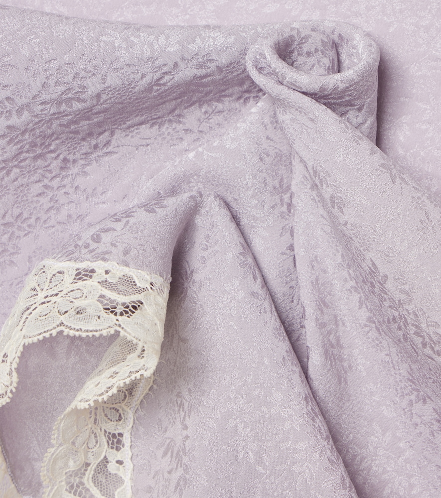  Chloe Chloe Printed Silk Jacquard Scarf 