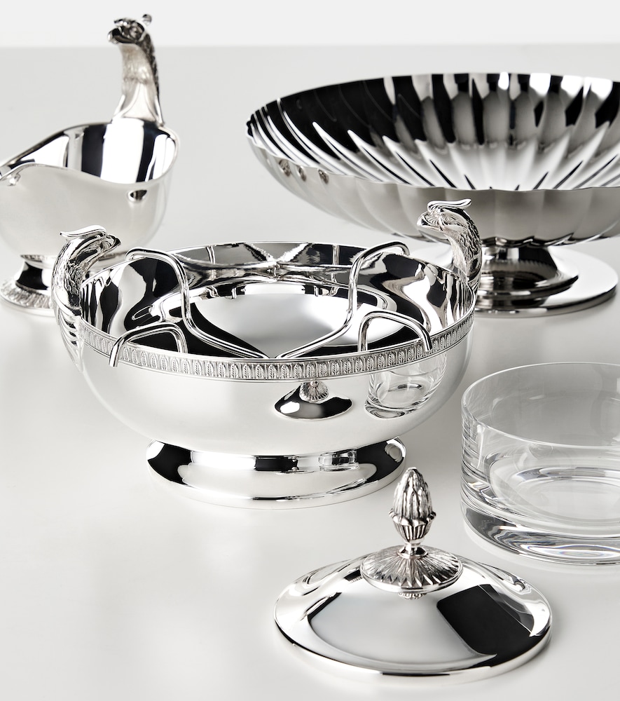  Christofle Christofle Set Para Servir Malmaison Bañado En Plata 