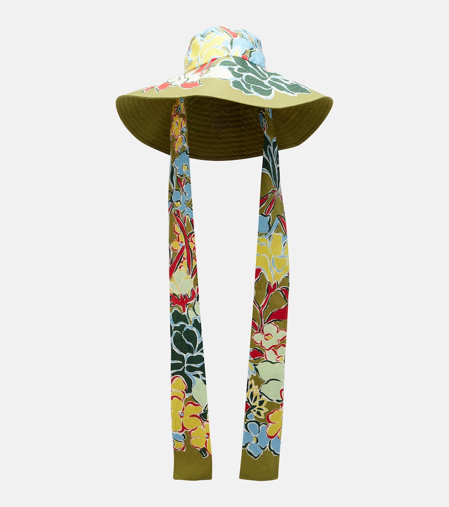 Alemais Alémais Solstice floral cotton sun hat | Thumbnail 6