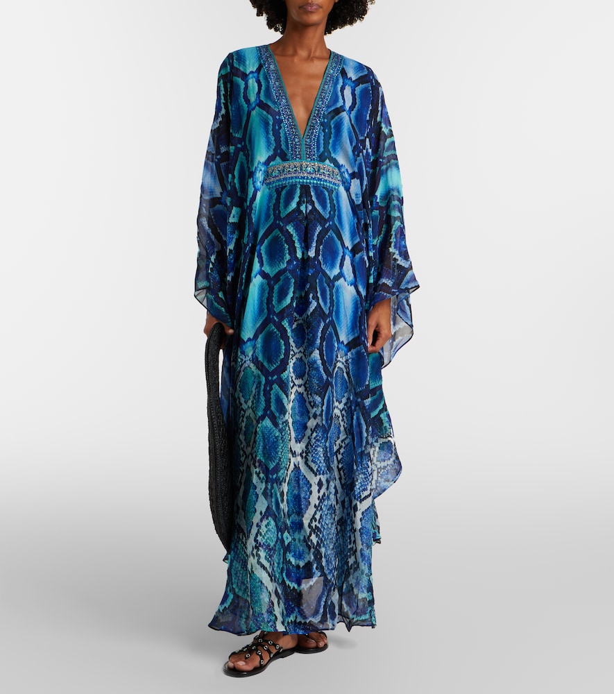  Camilla Camilla Bedruckter Kaftan Aus Seide 