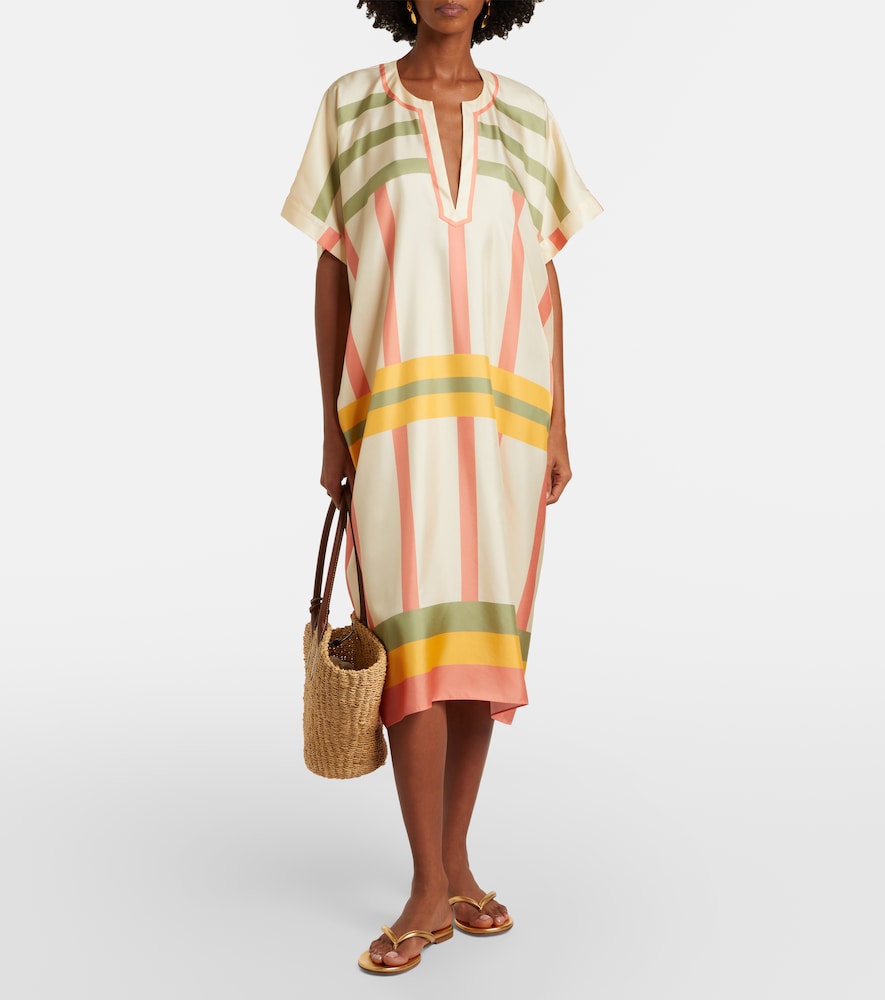  Eres Eres Kaftan Ice Aus Seiden-twill 