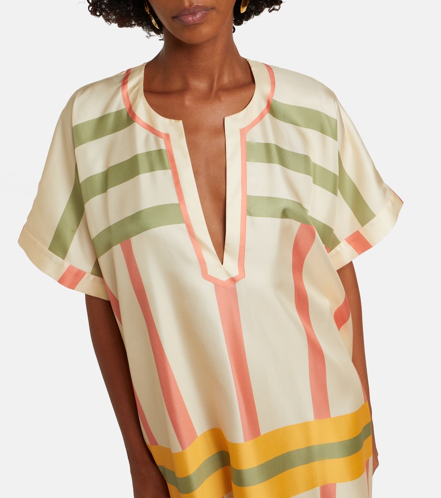  Eres Eres Kaftan Ice Aus Seiden-twill 
