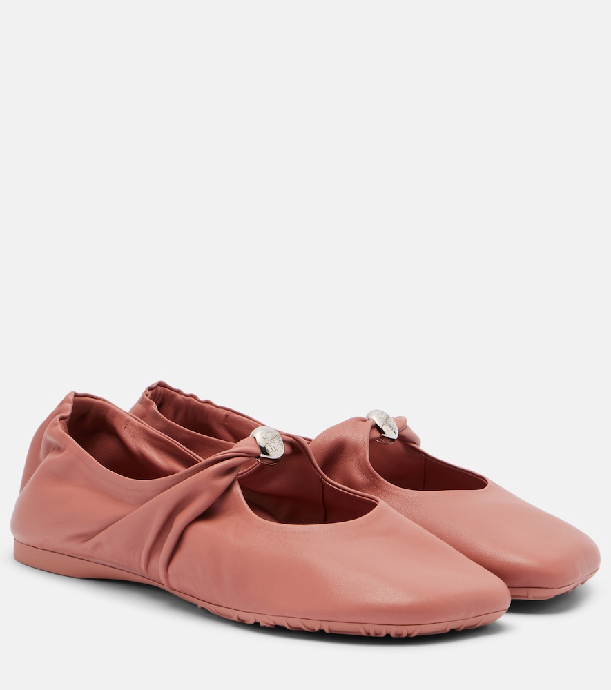 Ballerine Pebble Soft in pelle