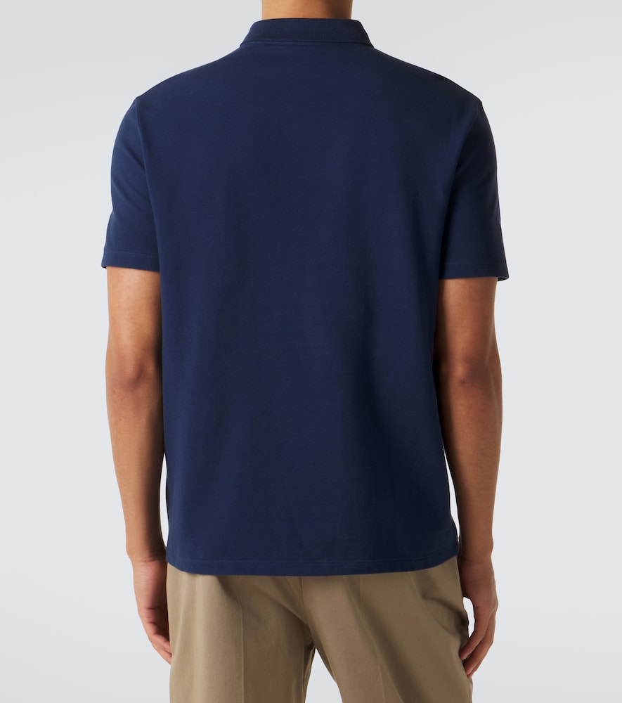 Vgold Cotton Piqué Polo Shirt