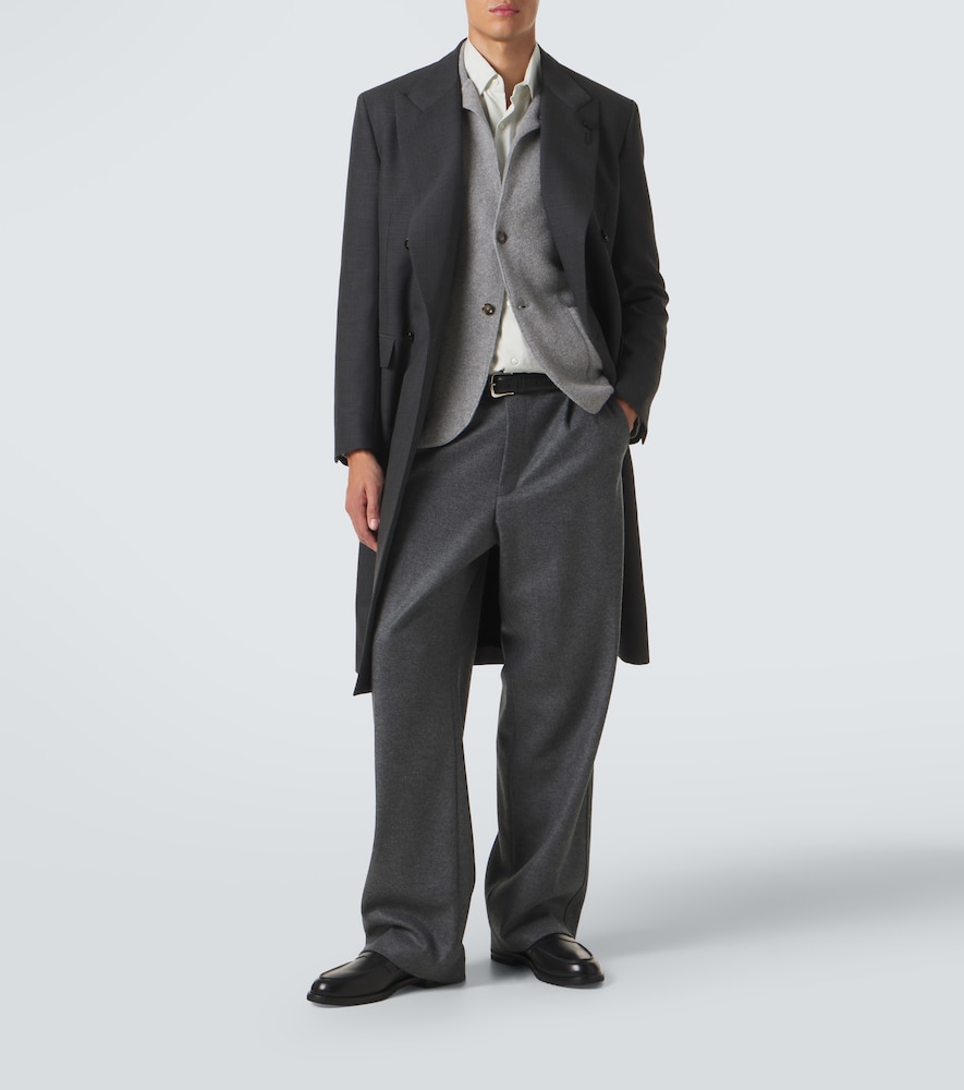 Lardini Double-breasted wool-blend coat | Thumbnail 2 Lardini Double-breasted wool-blend coat | Thumbnail 2
