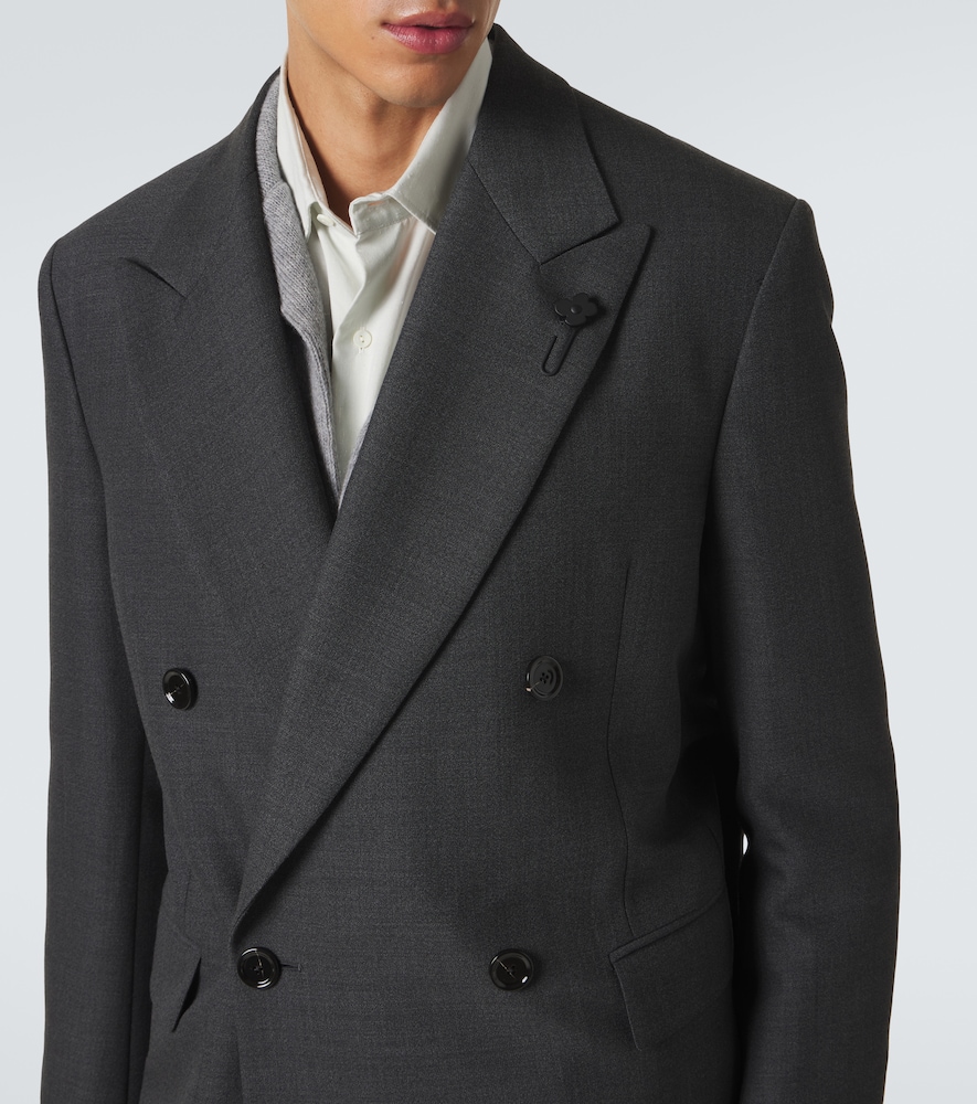 Lardini Double-breasted wool-blend coat | Thumbnail 7 Lardini Double-breasted wool-blend coat | Thumbnail 7