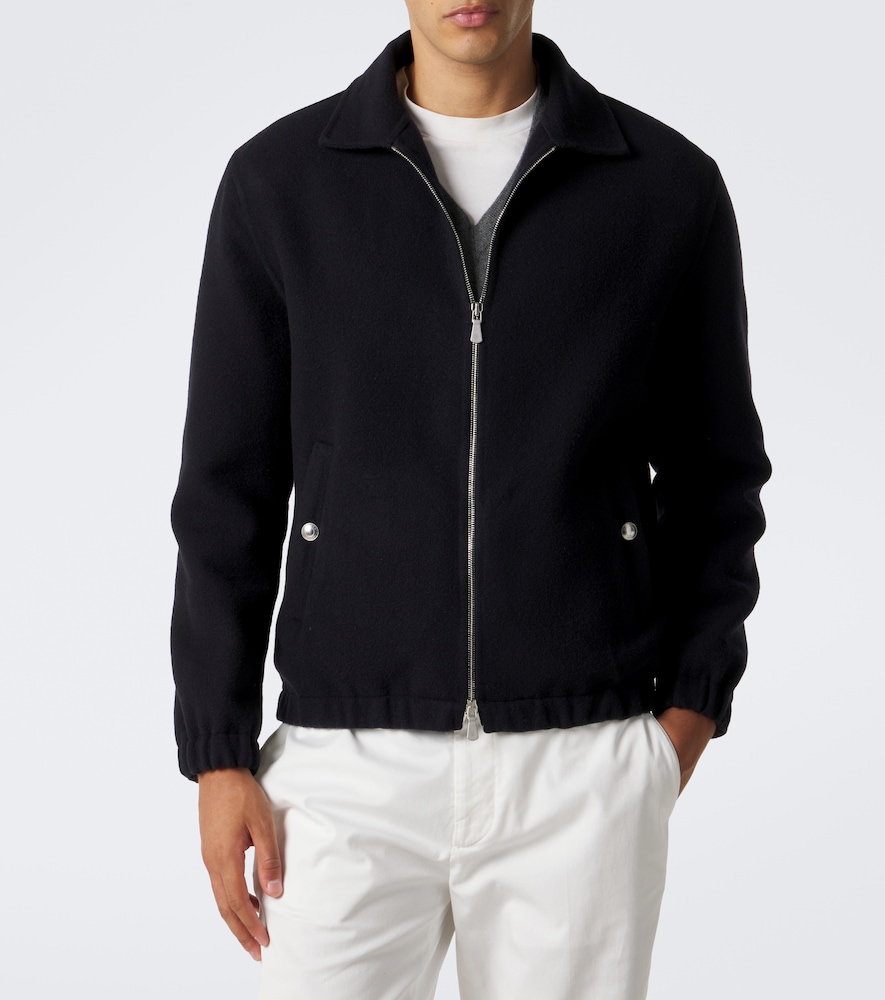 Wool Bomber Jacket