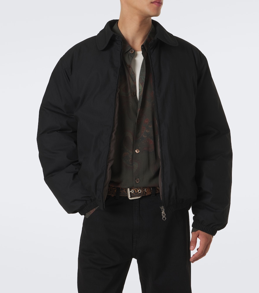 Avenue Cotton-Blend Down Jacket