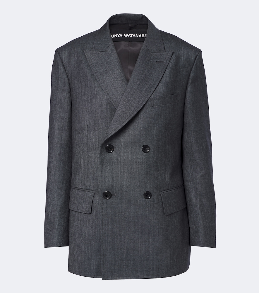 Blazer in lana doppiopetto