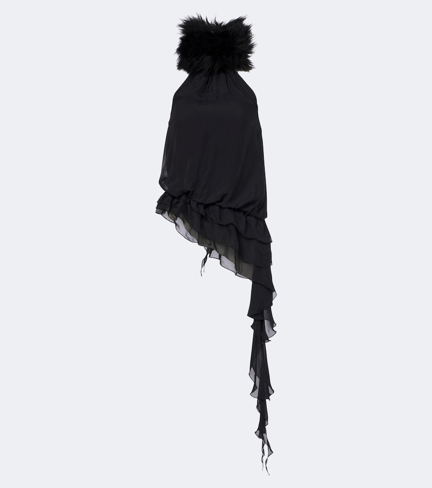 Chiffon Halterneck Top