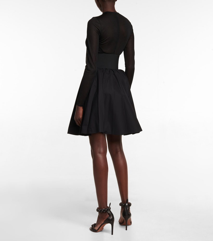 Alaia Alaã¯a Belted Cotton Skirt 