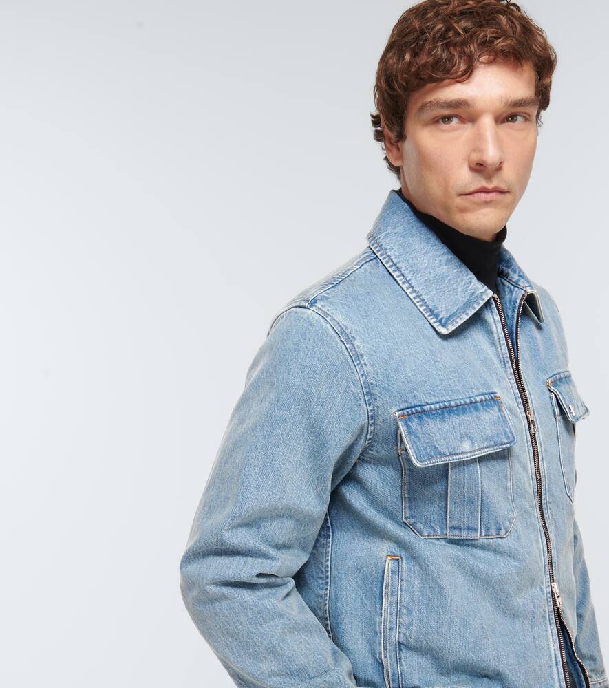 AMIRI DENIM BLOUSON JACKET