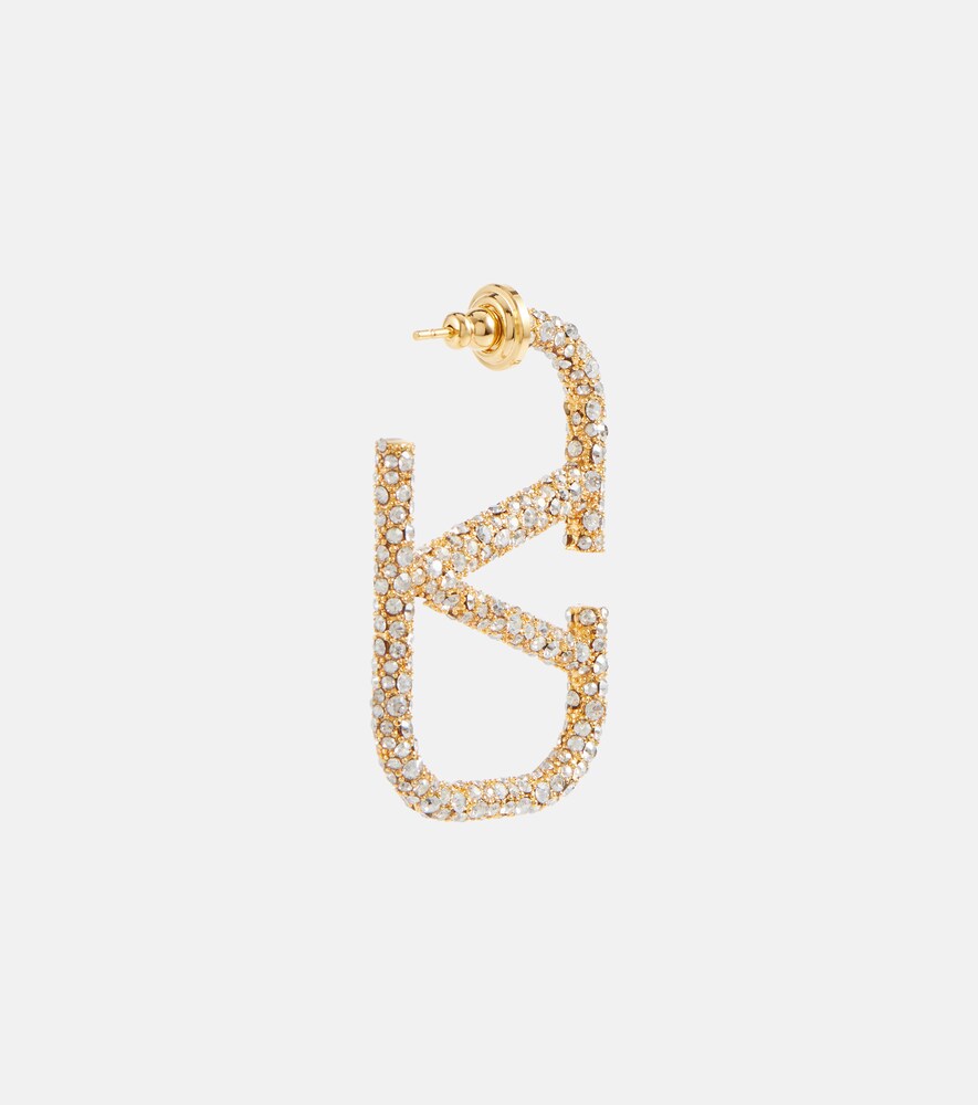  Valentino Valentino Ohrringe Vlogo Signature Mit Swarovski®-kristallen 