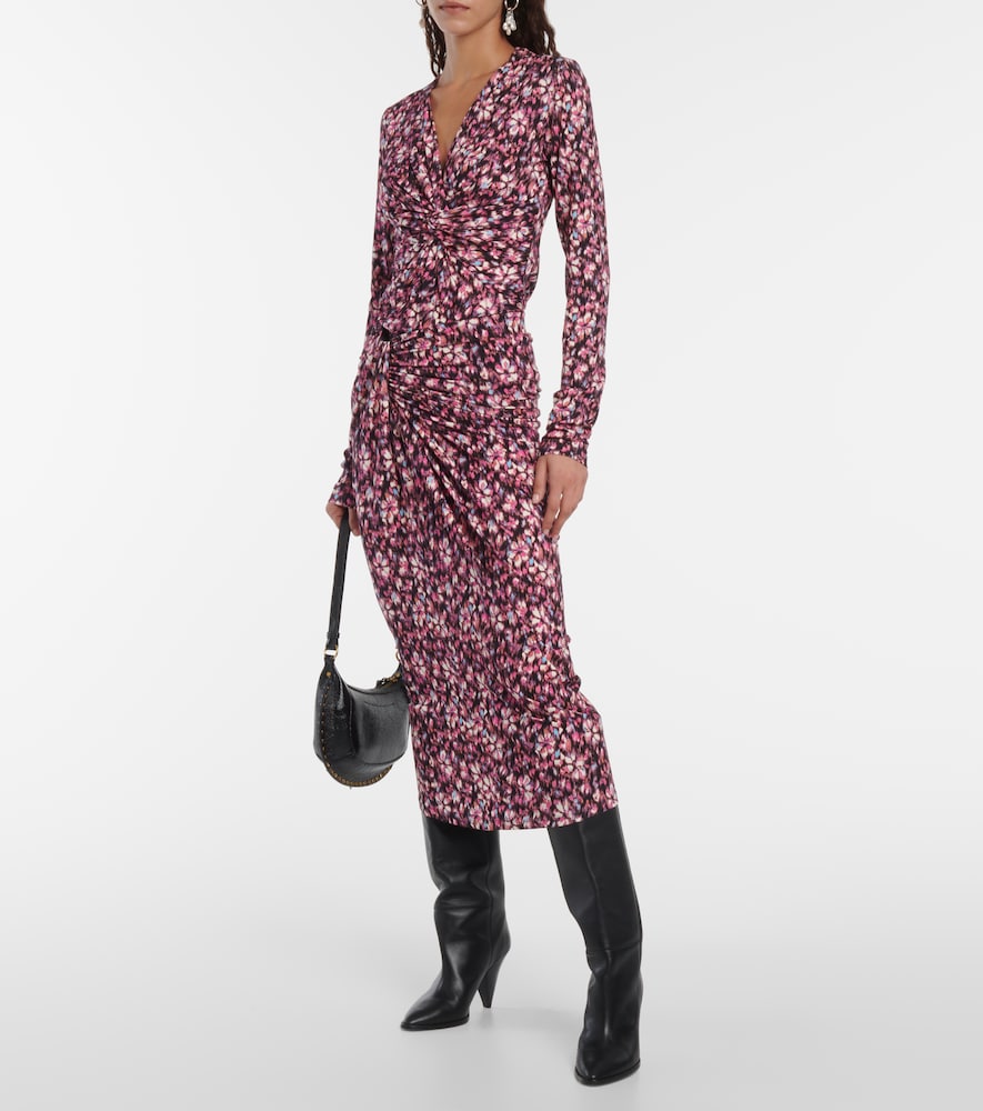 Marant Etoile Lyss ruched jersey top