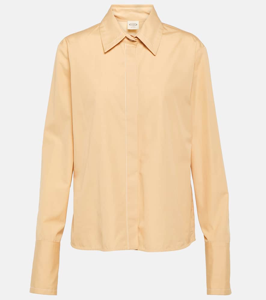 Cotton poplin shirt