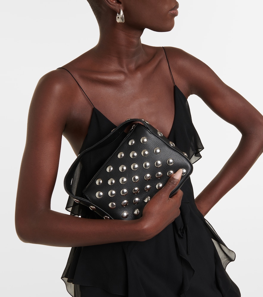 Khaite Elena studded leather shoulder bag