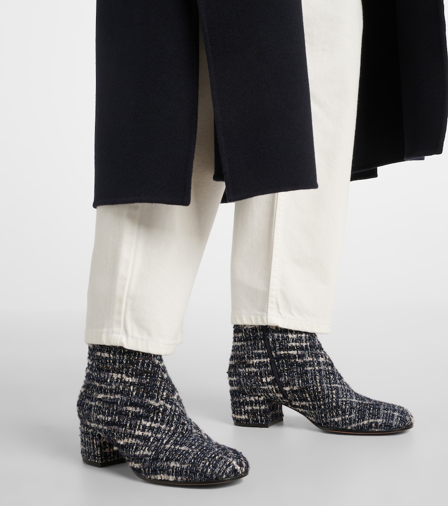 45 Bouclé Ankle Boots