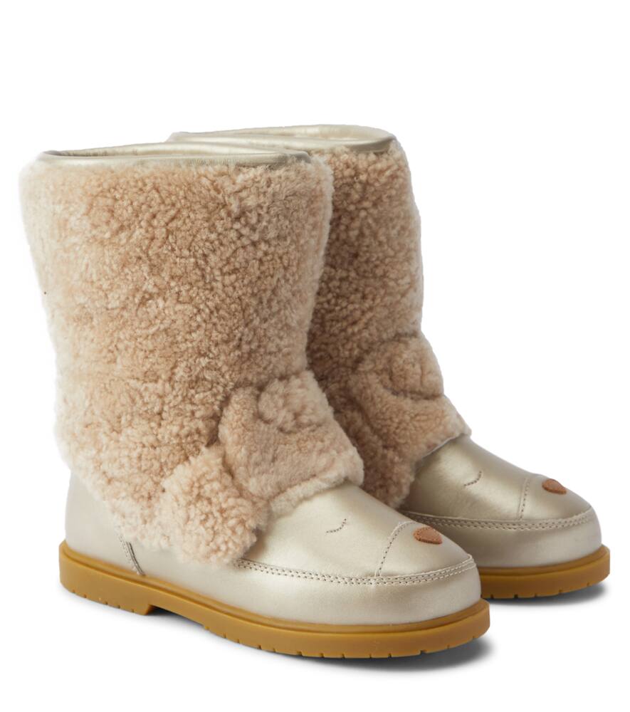 Donsje Wadudu shearling boots