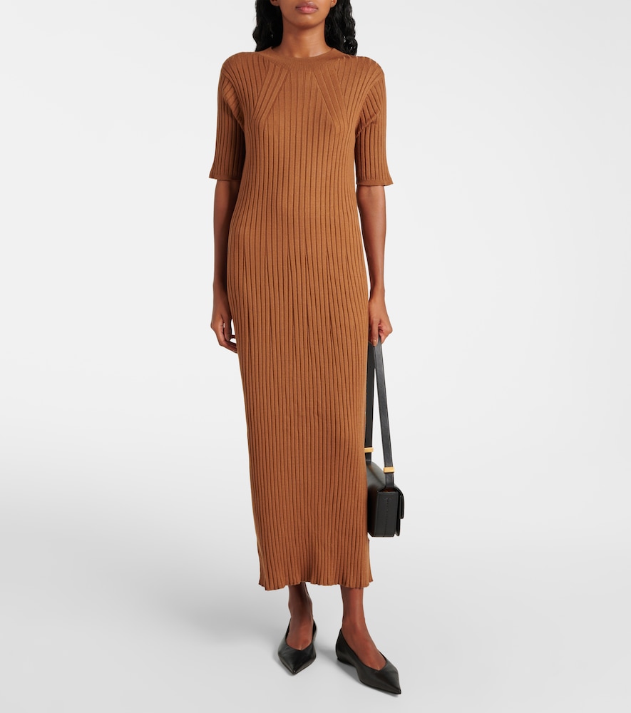  Varley Varley Maxikleid Maeve Aus Rippstrick 