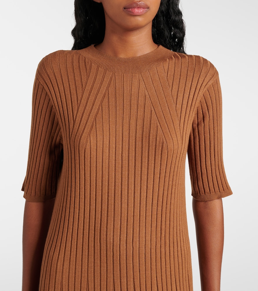  Varley Varley Maxikleid Maeve Aus Rippstrick 