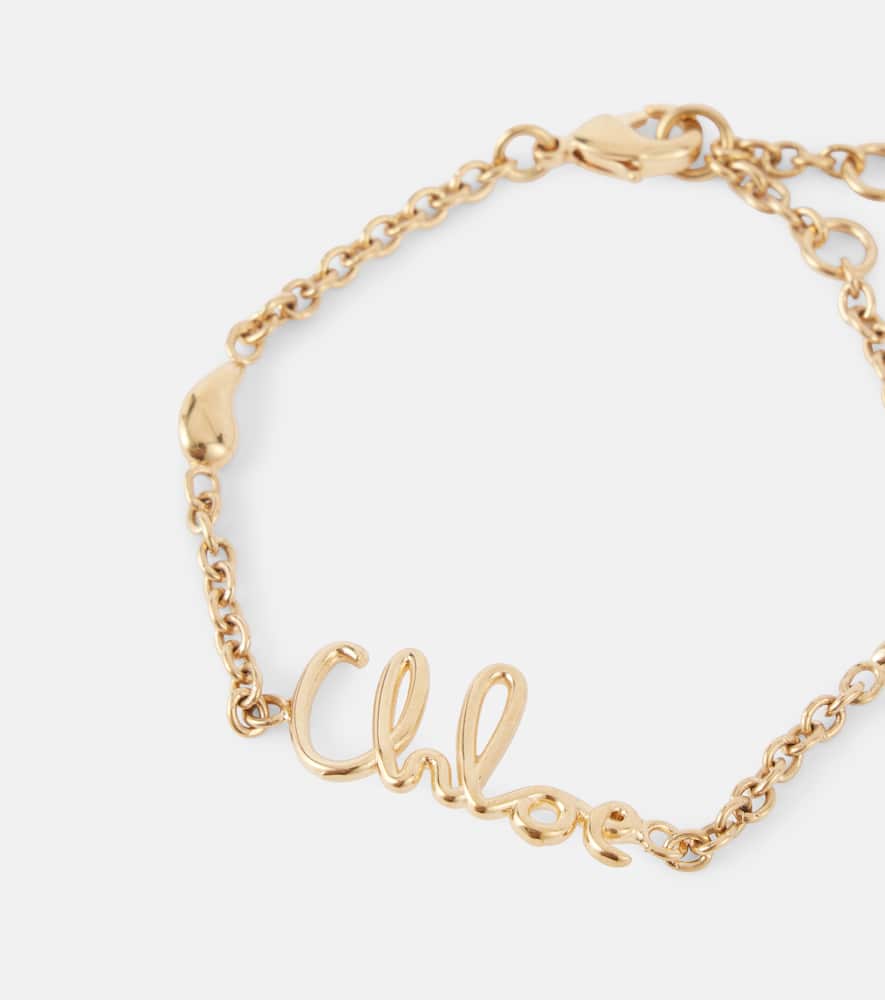 Chloé Chloe' Women Logo Bracelet In Gold