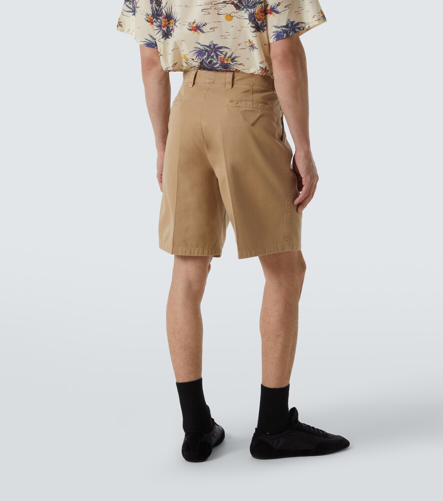 Prada Prada Cotton Bermuda Shorts 