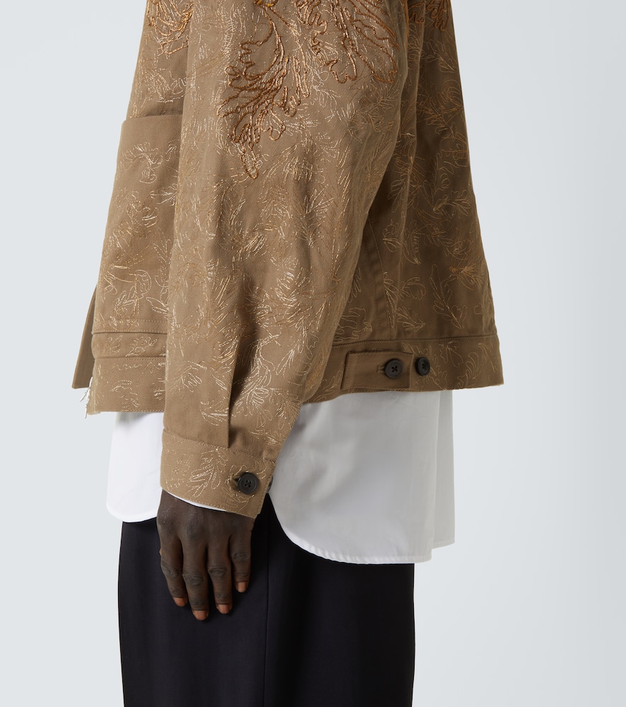  Dries Van Noten Dries Van Noten Blouson Aus Baumwolle 