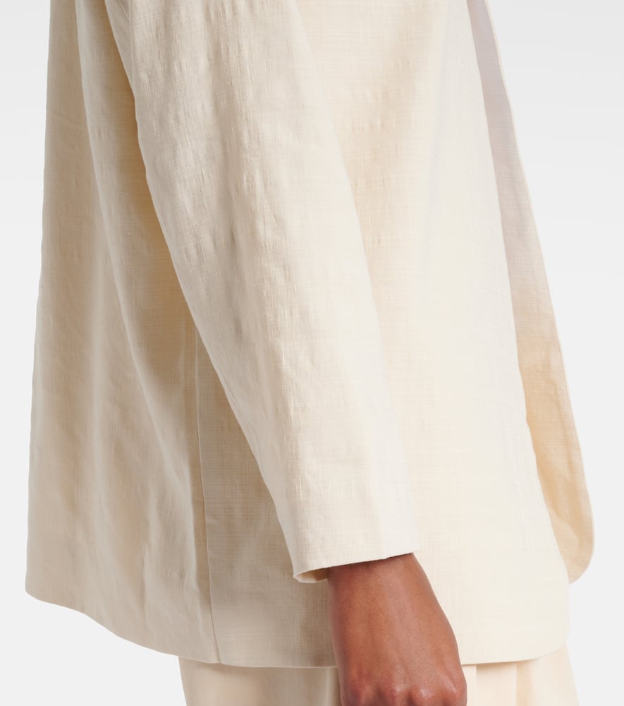 Leset Belle Linen-blend Jacket