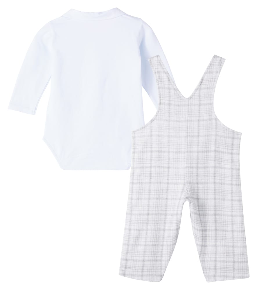 Tartine Et Chocolat Baby Bodysuit And Jumpsuit Set In Blue