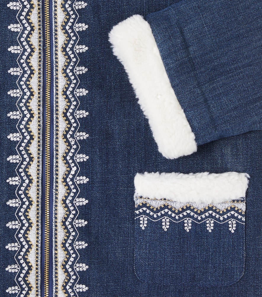  Louise Misha Louise Misha Bestickte Jeansjacke Melvette 