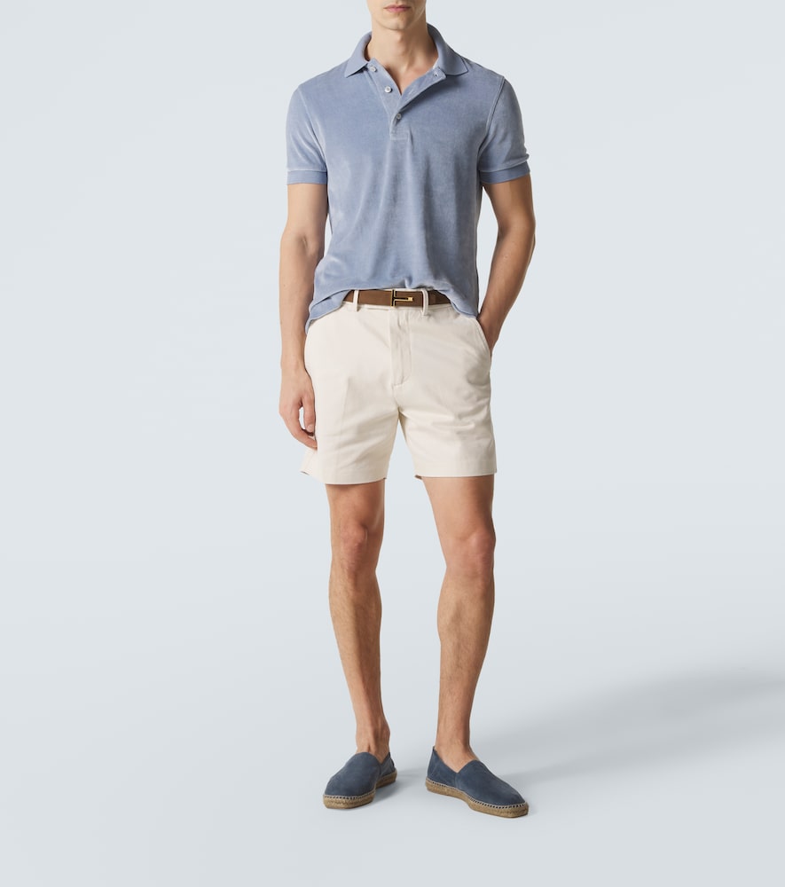  Tom Ford Tom Ford Polohemd Aus Samt 