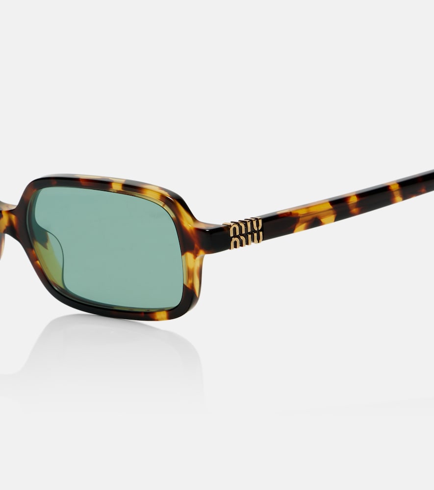  Miu Miu Miu Miu Eckige Sonnenbrille Miu regard 