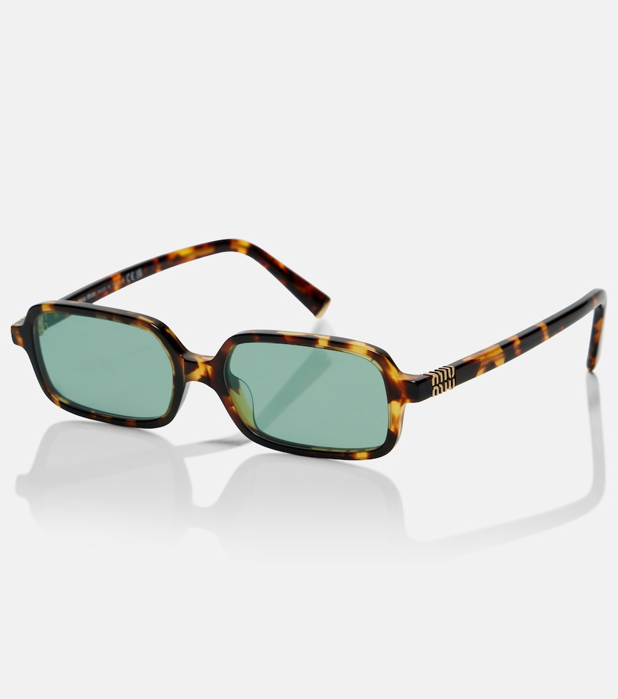  Miu Miu Miu Miu Eckige Sonnenbrille Miu regard 