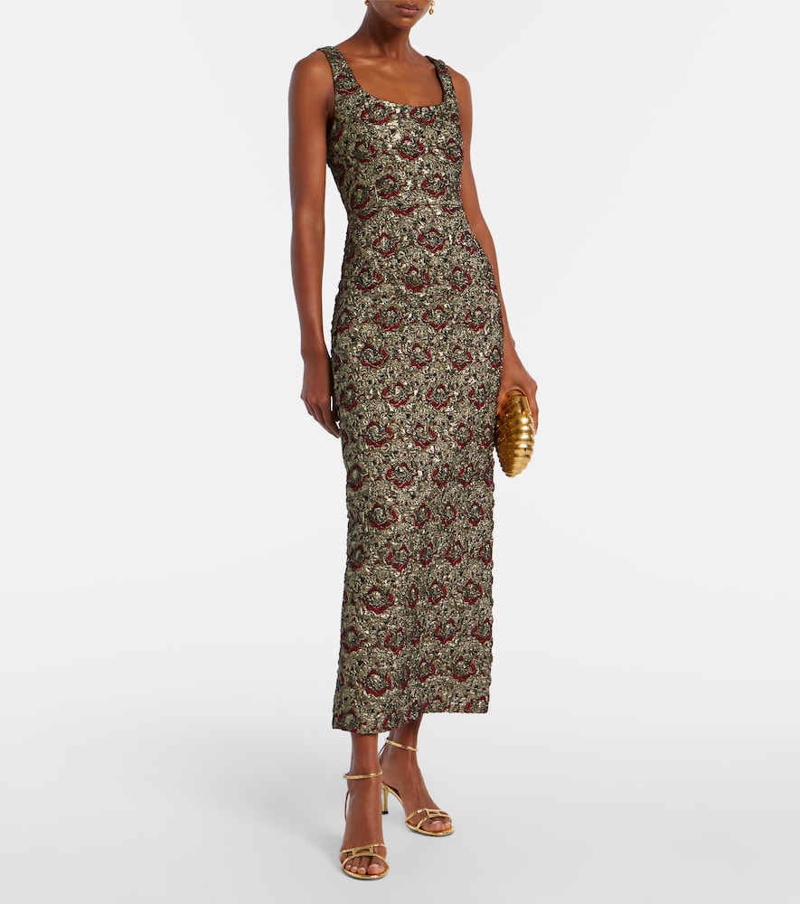 Simkhai Ravenna jacquard midi dress