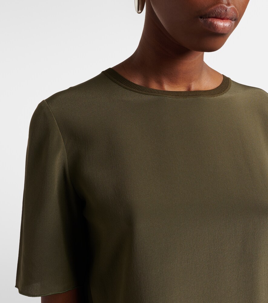  Joseph Joseph T-shirt Rubin Aus Seiden-crêpe 
