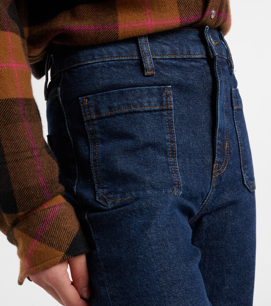  Frame Frame Jean Ample Refined à Taille Haute 