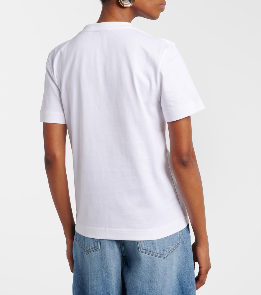  Jacquemus Jacquemus Logo Cotton Jersey T-shirt 