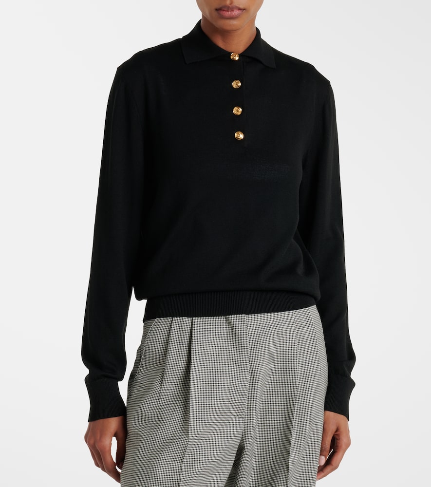  Blaze Milano Blazé Milano Polopullover Alegria Aus Seide Und Baumwolle 
