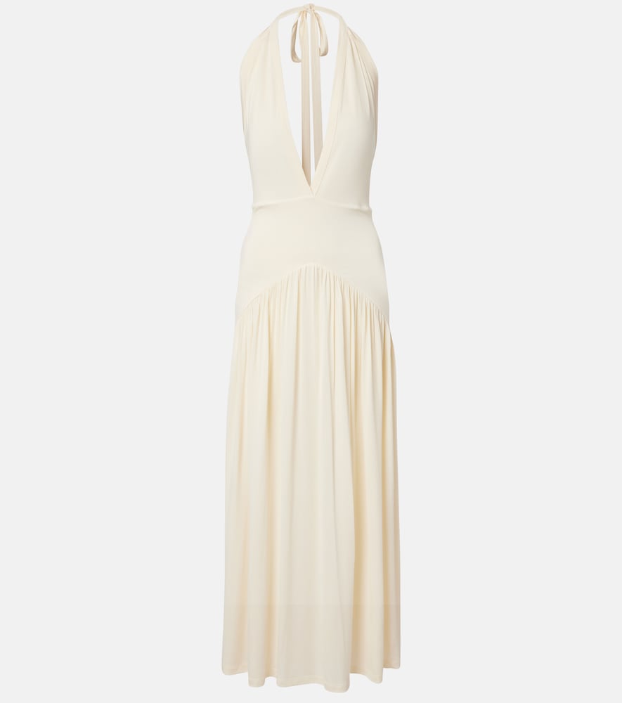 Aya Muse Ola halterneck maxi dress