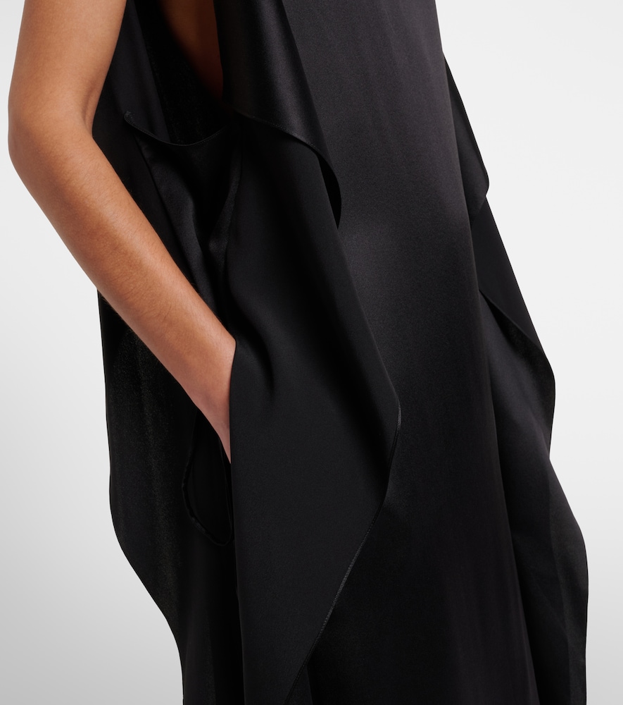 kylo maxi dress THE ROW Kylo silk maxi dress in black