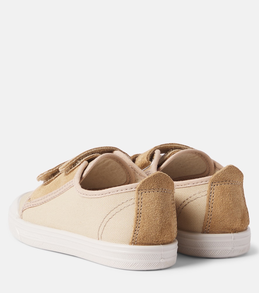  Il Gufo Il Gufo Sneakers Aus Canvas Mit Veloursleder 