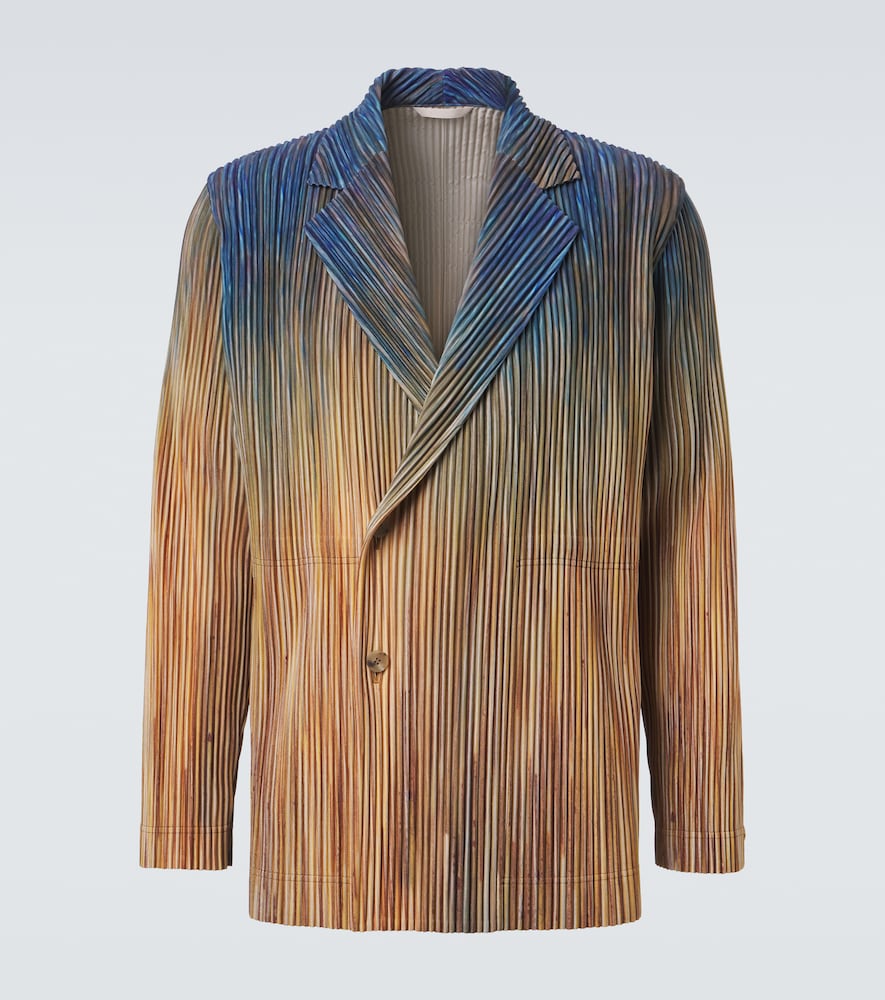 Homme Plisse Issey Miyake Homme Plissé Issey Miyake Paint Brush Close-Up pleated blazer | Thumbnail 7 Homme Plisse Issey Miyake Homme Plissé Issey Miyake Paint Brush Close-Up pleated blazer | Thumbnail 7