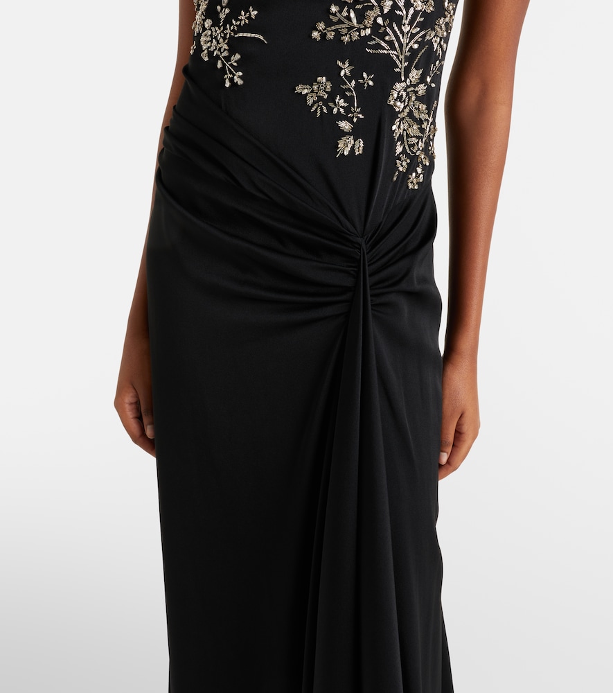 McQueen Draped embellished gown | Thumbnail 4