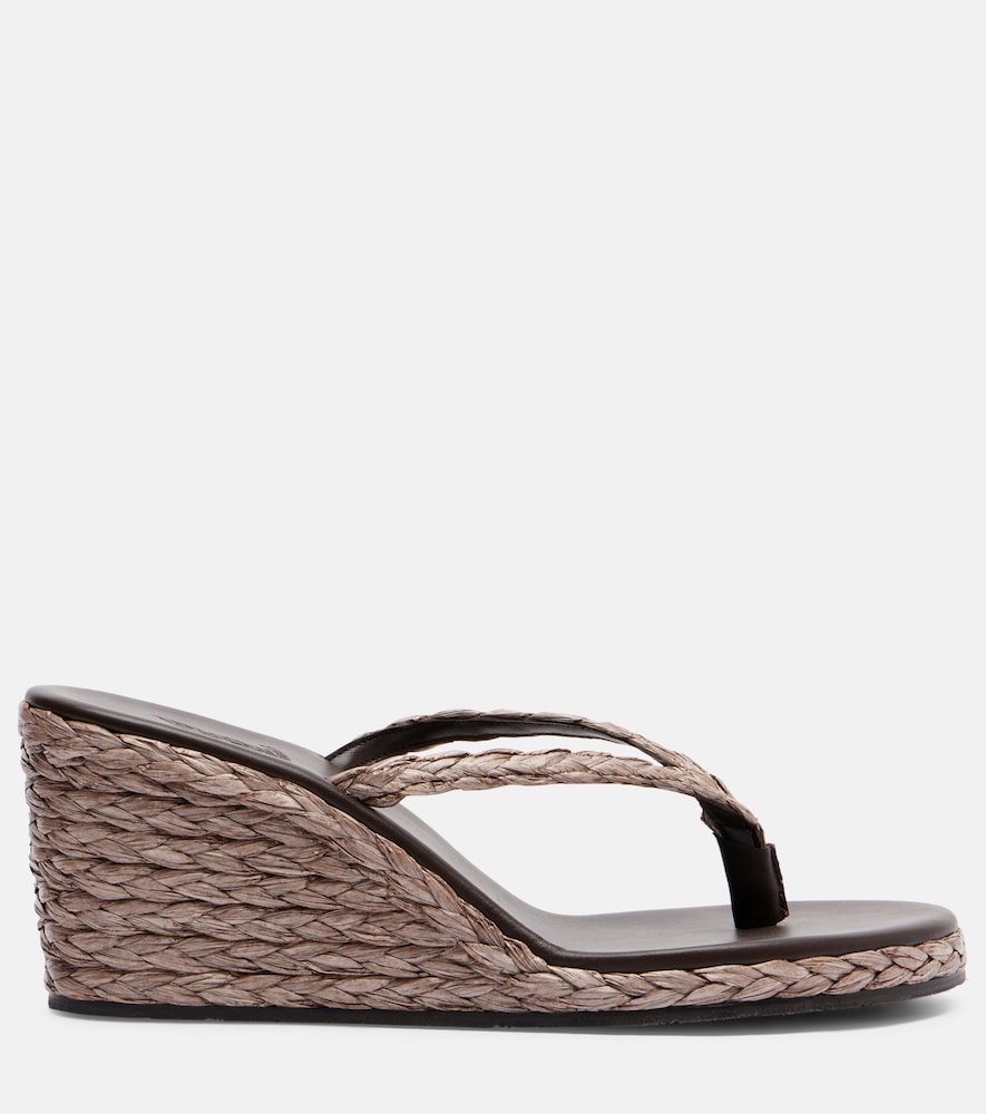 Etheria Raffia Wedge