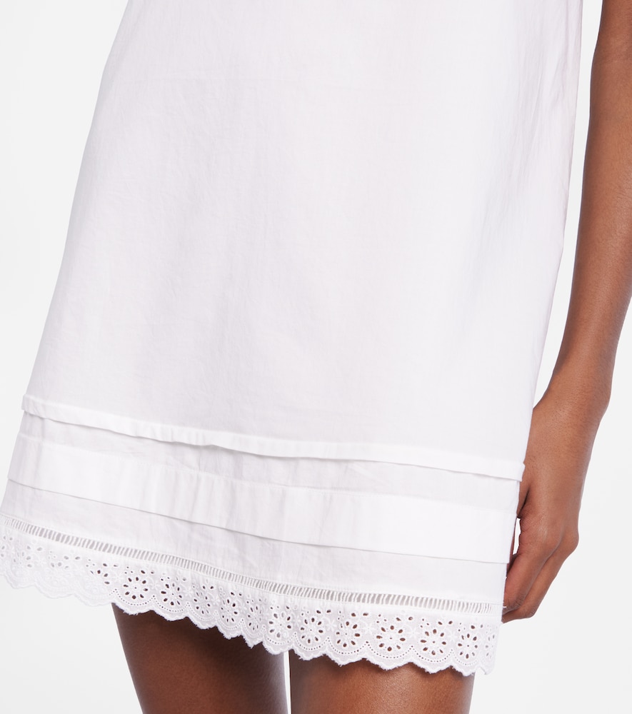  Poupette St Barth Poupette St Barth Minikleid Livy Aus Baumwolle 