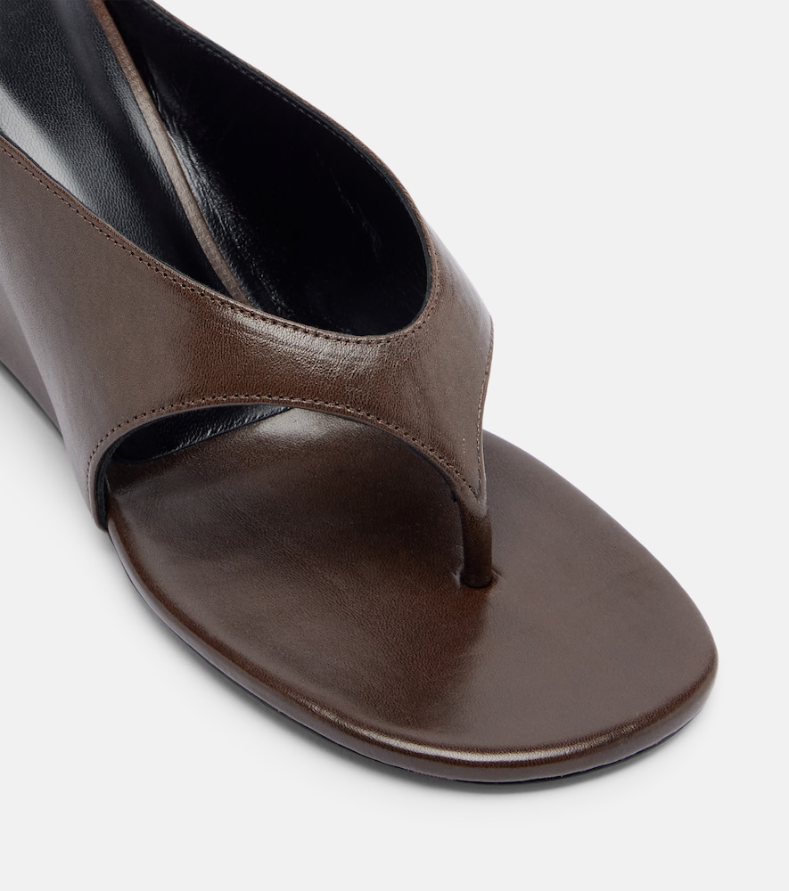  Jude Jude Wedge-sandalen Yaga Aus Leder 