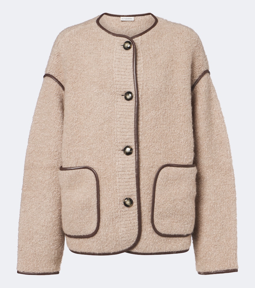 Jacke Irving aus einem Alpakawollgemisch