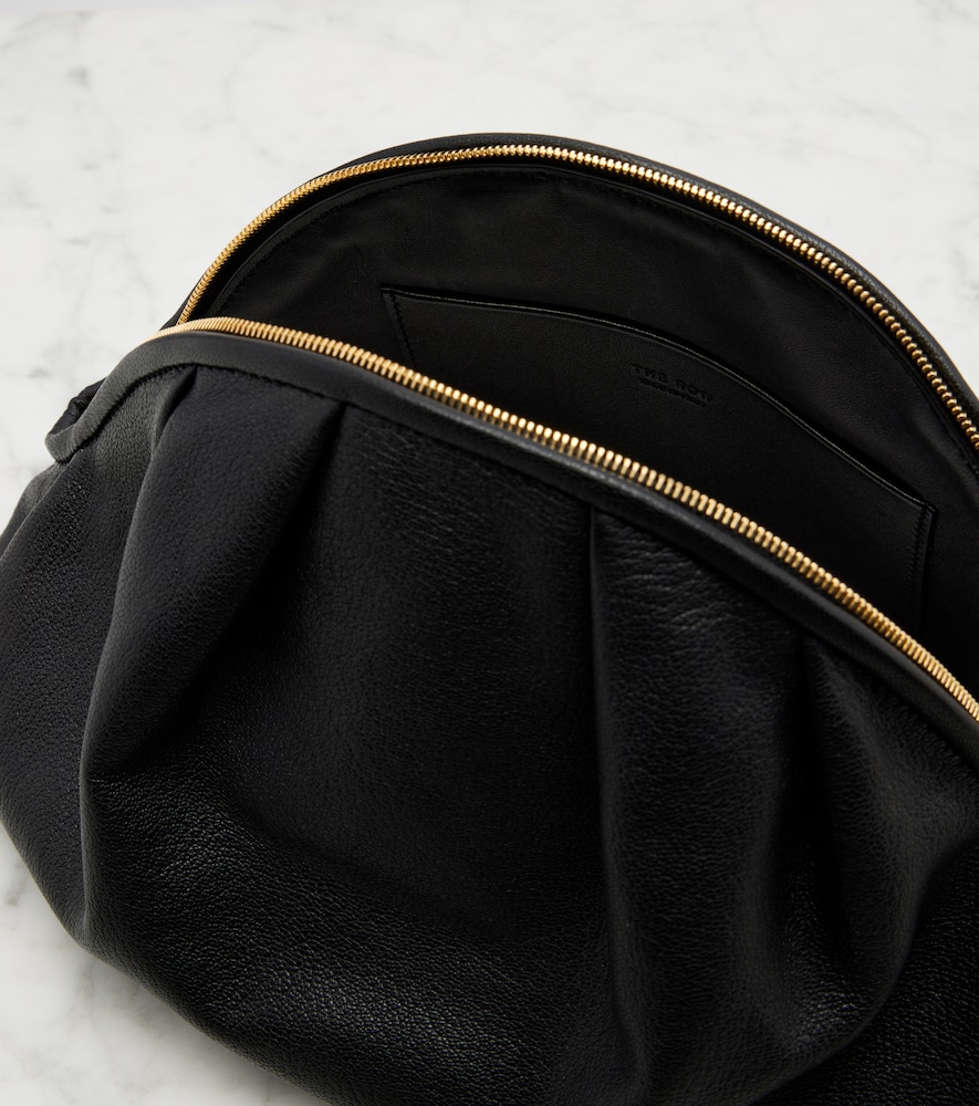  The Row The Row Charlotte Small Leather Clutch 