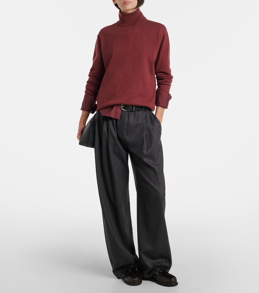  Brunello Cucinelli Brunello Cucinelli Rollkragenpullover Monili Aus Kaschmir 